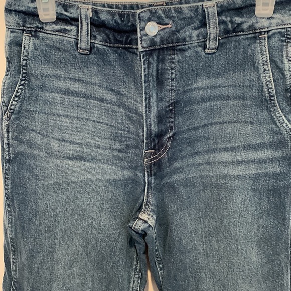 J Crew flare leg denim jeans size 27” - Picture 2 of 6
